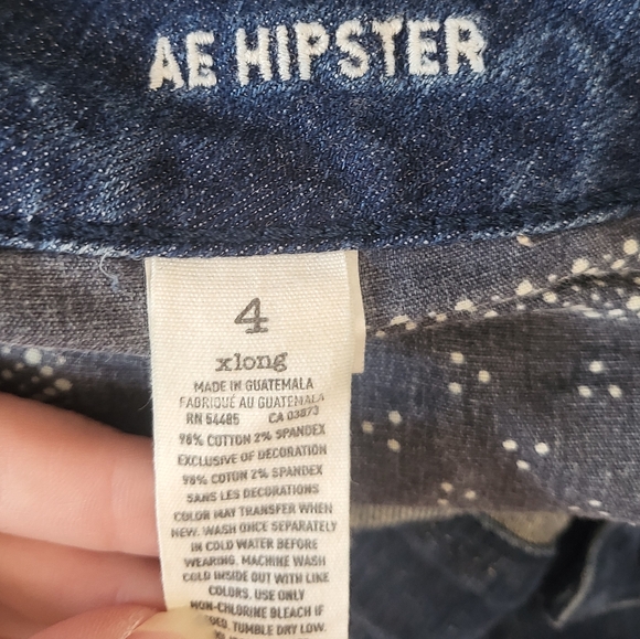 EUC (4 XLong) American Eagle Hipster Flare Jeans - Picture 2 of 6